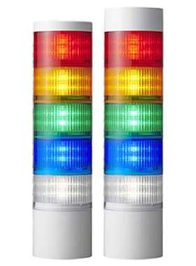 Patlite LR10-202WJBW-RG LR10系列绿色红色蜂鸣器信号塔 2盏灯 2