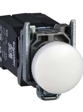 Schneider XB4BV8B1 施耐德电气XB4嵌入式白色LED指示灯 22毫米切