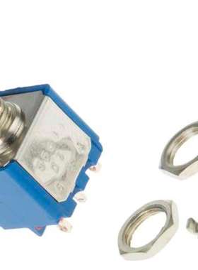 APEM 55646AVDE 拨动开关面板安装 DPST 焊锡端子