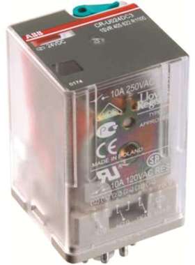 ABB 1SVR405621R0000 CR-U024AC2 ABB CR系列接口继电器 DIN轨道