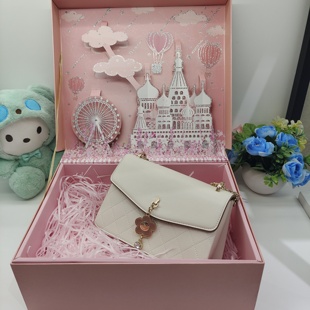 SEOSEOO袋鼠女包2025新款花朵挂饰菱格手提包小圆包小方包斜挎王