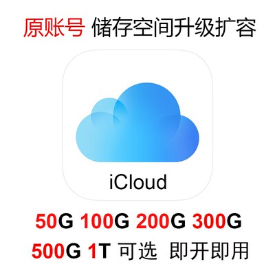 iCloud 储存空间  升级 扩容  50G 200G 家庭组  拼车 方案