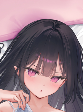 mignon妹シロ 女仆塞拉 小草莓动漫二次元长形等身抱枕人型抱枕套