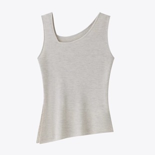 25秋冬新款||全羊毛不规则羊毛针织背心ES25T4201M