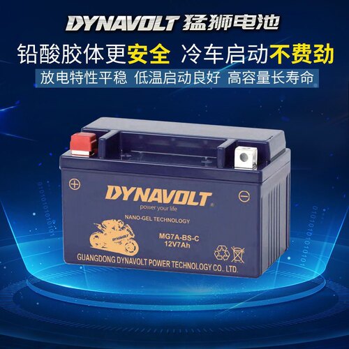摩托车电瓶12V雅马哈凌鹰迅鹰丽鹰巡鹰尚领125踏板锂免维护蓄电池
