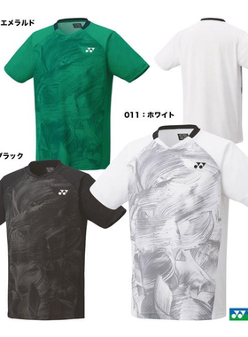 JP版24年尤尼克斯yonex羽毛球服网球比赛服男款短袖10605日本产VC