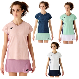 现货25年JP版尤尼克斯yonex羽毛球服韩国队大赛服女款20844 26153