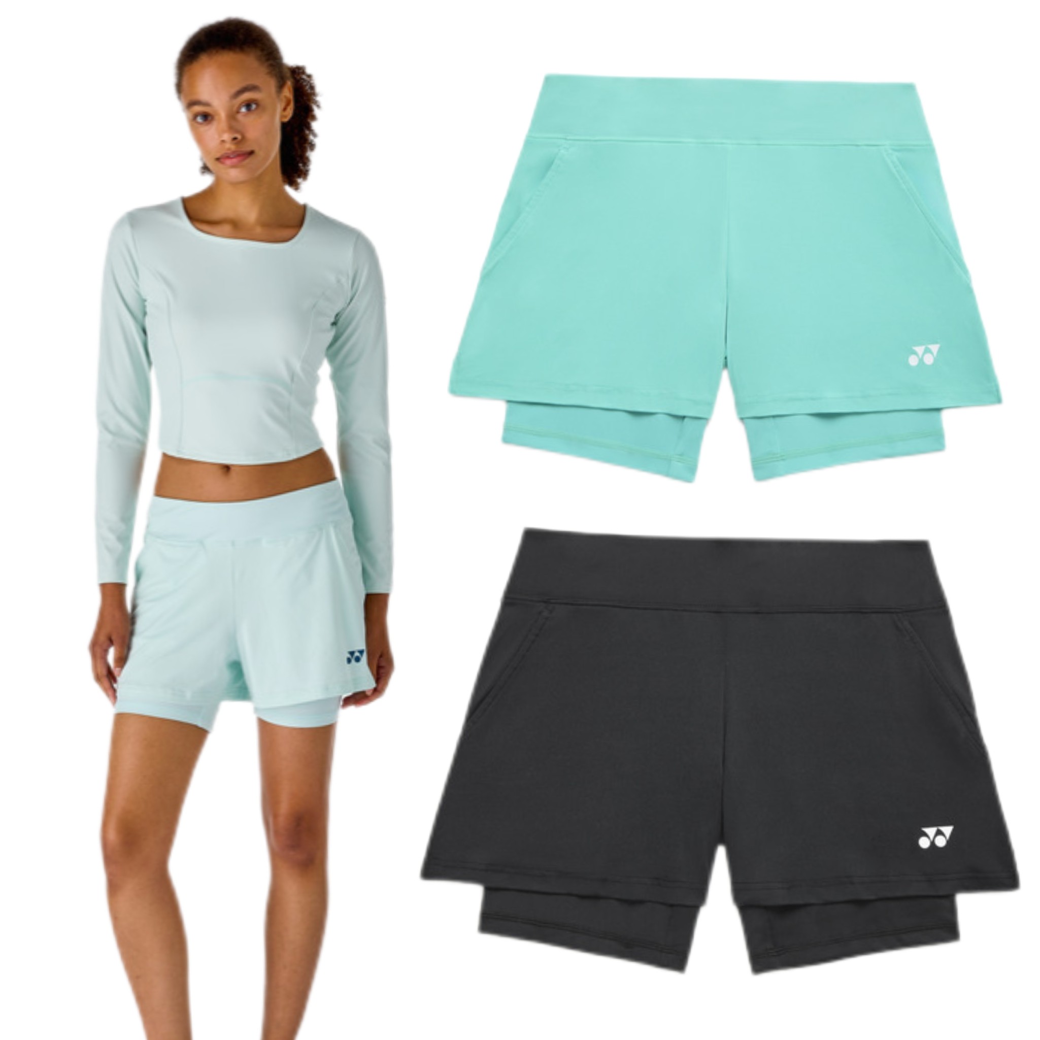 26年JP版YONEX尤尼克斯女款 羽毛球服网球服 短裤25120中国产速干,运动/瑜伽/健身/球迷用品,羽毛球上装,淘宝优惠券,粉丝福利购,淘宝优惠卷