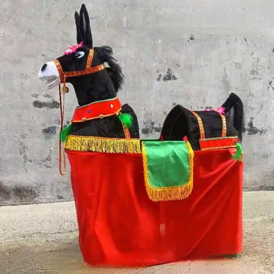 毛驴道具扭秧歌跑驴旱船跑马