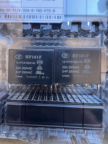 宏发全新原包装继电器HF161F/12-HT  4脚 12v 20A 批量6000只