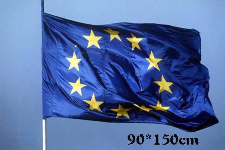 现货包邮 90*150cm 3*5ft 欧盟国旗 Europe Union Flag