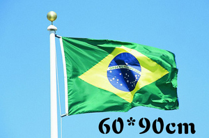 。包邮 5号60*90cm 巴西国旗 各国国旗 Brazil flag 5号旗 五号旗