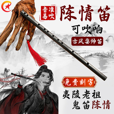 陈情笛古风竹笛初学入门苦竹横笛