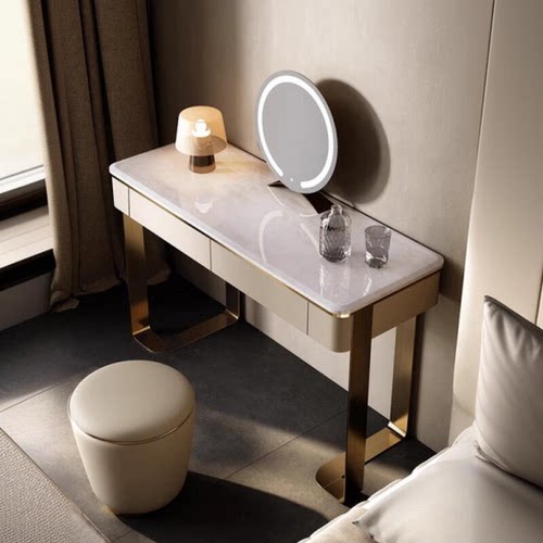 奢石品质奢华型梳妆台储藏轻奢