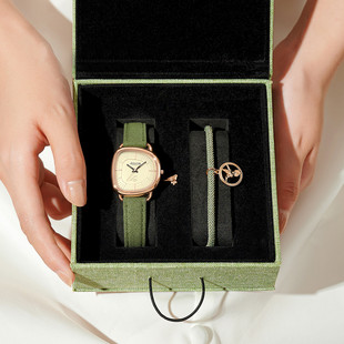 时尚 皮带款 聚利时知更鸟女表简约个性 复古手表1436 官方补贴价