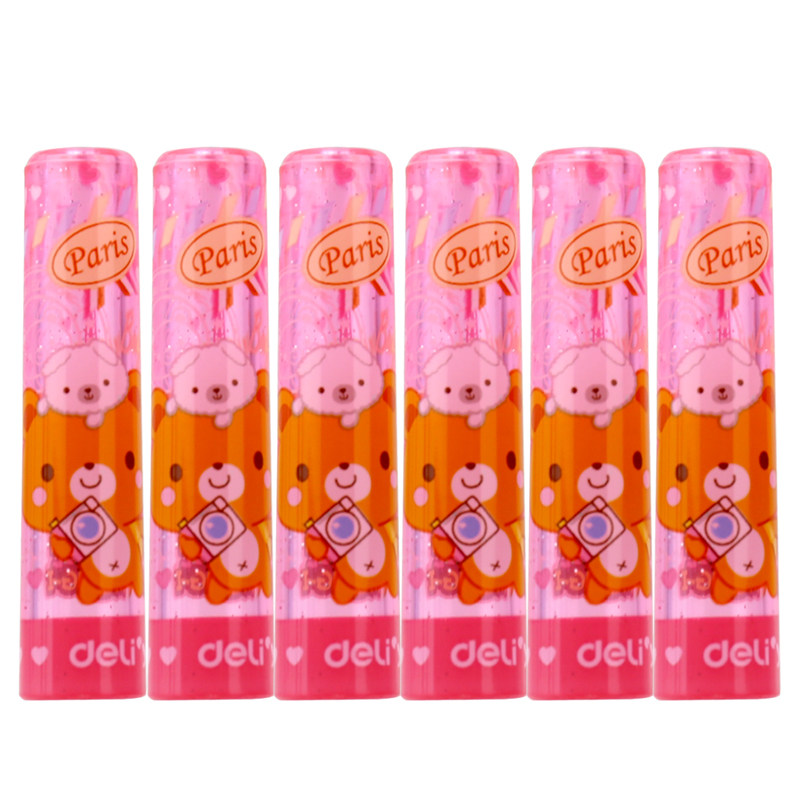 得力0505笔套/笔帽可爱铅笔套/铅笔帽/铅笔延长器塑料办公用品