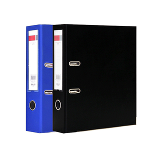 得力快劳夹5481三寸打孔活页夹资料文件夹办公收纳用品文件分类夹