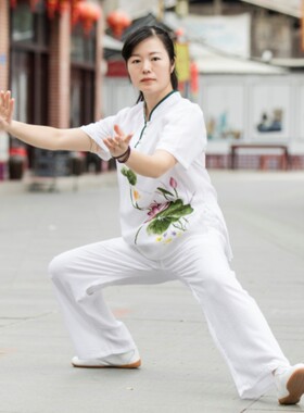 柏龄夏季薄款透气练功2025太极服