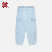 CLOTTEE 工装 CLOT 女装 阔腿牛仔长裤 基础系列