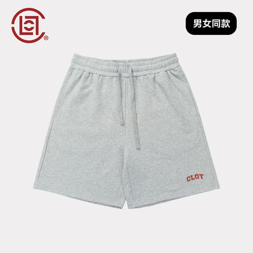 CLOTTEE by CLOT夏季短裤男宽松直筒休闲裤健身运动基础款五分裤W