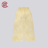 米色长卫裤 陈冠希主理 SANKUANZ 联名系列 CLOT