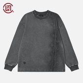 竹系列 陈冠希主理 CLOT 水洗墨竹圆领卫衣 CLOTTEE