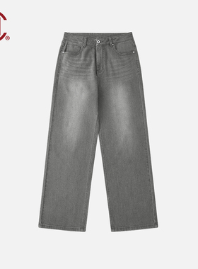 【CLOTTEE by CLOT】水洗灰色直筒牛仔裤 Be Like Water系列