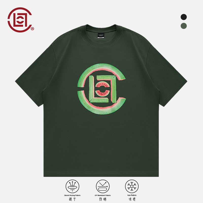 【CLOTTEE by CLOT】夏日西瓜防晒速干短袖T恤hou hou mei系列