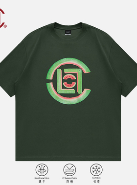 【CLOTTEE by CLOT】夏日西瓜防晒速干短袖T恤hou hou mei系列