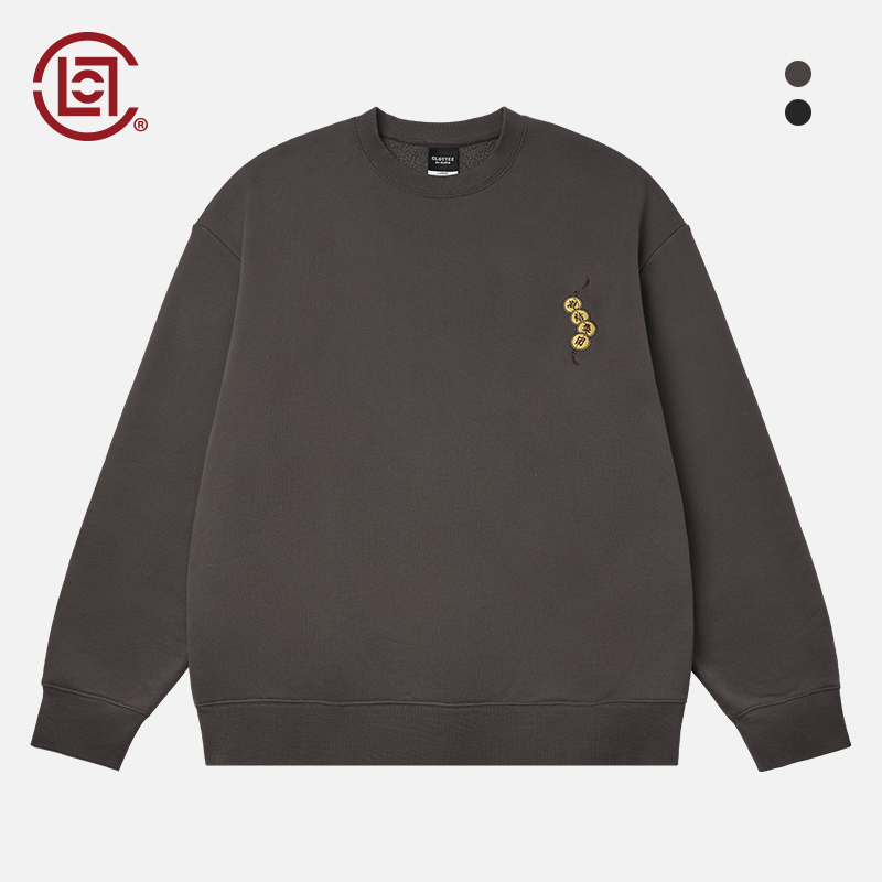 【CLOTTEE by CLOT】钱币刺绣圆领卫衣物系列 陈冠希主理