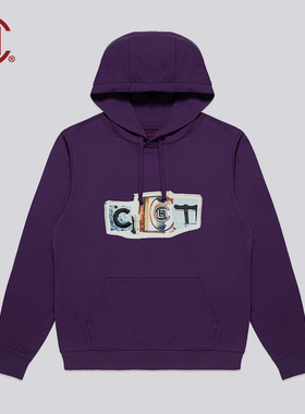【CLOT】紫色印花连帽卫衣 Ancestral Ties系列 陈冠希主理
