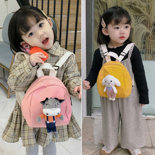婴儿外出小背包幼儿2岁3一两岁宝宝小包包迷你可爱儿童小书包双肩