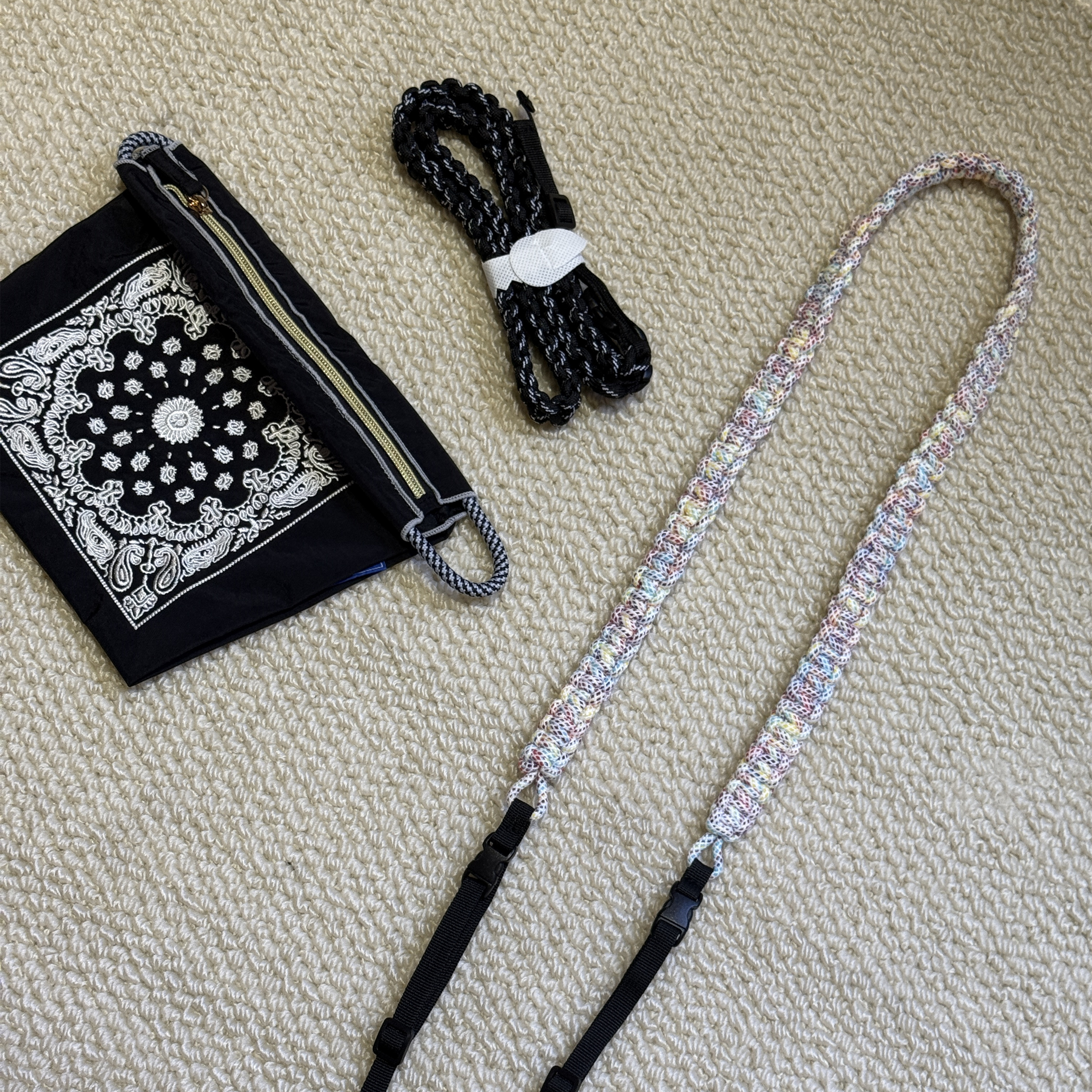 Ballchain环保刺绣袋可拆卸