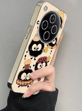 适用oppofindx8手机壳X7ultra新款FindX6pro带帽煤球x3保护套opopFIND X5 Pro全包边防摔opp0pp0ppofandx电镀