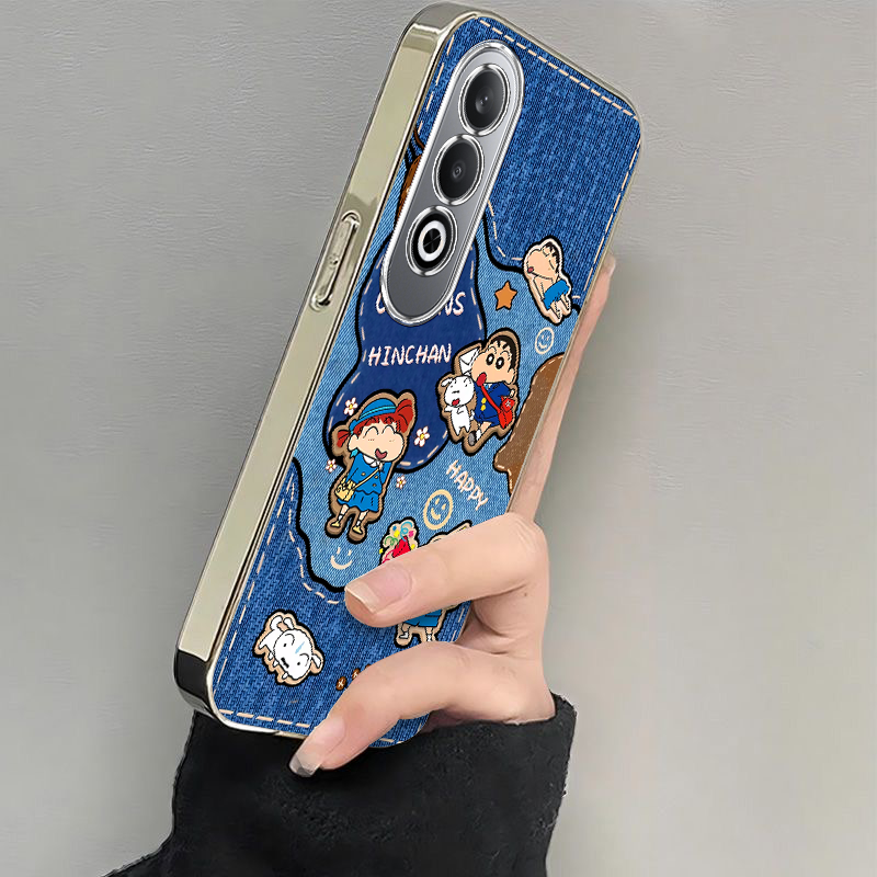 适用oppok12手机壳k12x新款oppok10pro/k11牛仔小新K10活力版oppk9x软硅胶套k5全包防摔opopk3/k7k9s电镀k1女