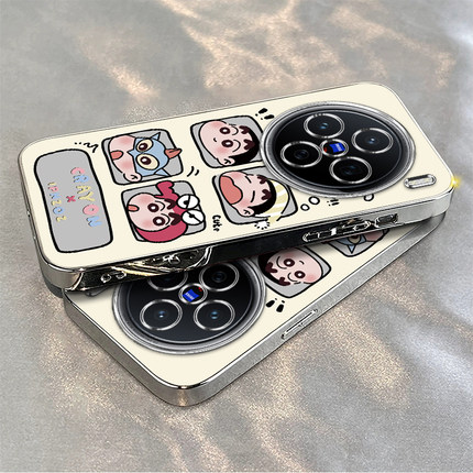 适用vivox200手机壳新款x100pro四宫格小新X90Sx70硅胶外壳x60/x50/x80全包防摔x27女X30电镀x23x21a/20/x9高