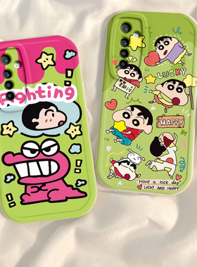 适用于真我X2手机壳恐龙小新RealmeX2Pro全包防摔卡通realmex2新款硅胶保护套opp0男女可爱网红por超薄软壳潮