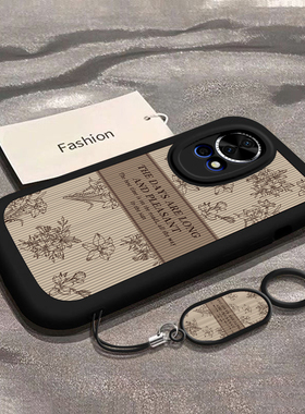 适用华为nova13pro手机壳12/11SE新款Nova10por复古花朵Hinove9硅胶novo87防摔n0va6男女nava5ipr0潮4e全包3