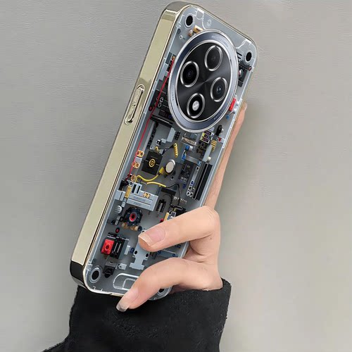 适用oppoa3pro手机壳a2/a1/a58新款a93s软opopa96电路版A575G电镀a11x全包a32防摔a72高级感a35a91a