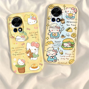 适用华为nova13pro手机壳12/11SE新款Nova10por凯蒂猫Hinove9硅胶novo87防摔n0va6男女nava5ipr0潮4e全包3套