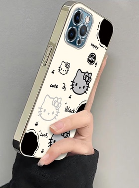 适用苹果12Pro手机壳iPhone12Pr0猫爪kt猫保护套iP12P新款PeoRPo硅胶Por全包Pri防摔Pto平果po萍果ro男女