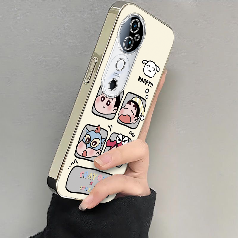 适用vivos20手机壳s19/s18/s17新款s16pro防摔vovos15e硅胶s12全包s10/s9e四格小新vivis7t电镀s6s5高级s1pro