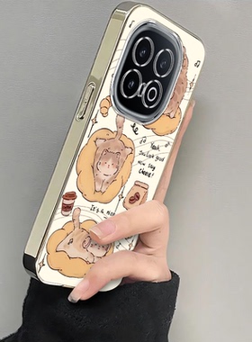 适用iqoo13手机壳新款vivoiqoo12pro放松小猫iQOO11S全包防摔ipoo8硅胶套icoo10电镀iq007高级感5iqoou1x