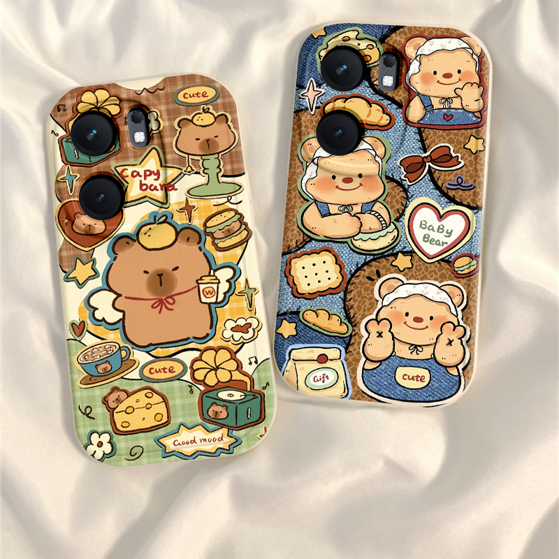 适用iQOONeo10手机壳Neo10Pro保护套iQOO新款iQNeo爱酷iQ00硅胶vivoNeo外壳全包防摔iPOONeo男女贴纸熊爱心