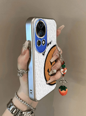 适用华为nova13pro手机壳12/11SE新款Nova10por半边笑脸Hinove9硅胶novo87防摔n0va6电镀nava5ipr0女4