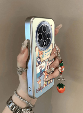 适用oppoa3pro手机壳a2/a1/a58新款a93s软opopa96兔警长A575G电镀a11x全包a32防摔a72高级感a35a91a