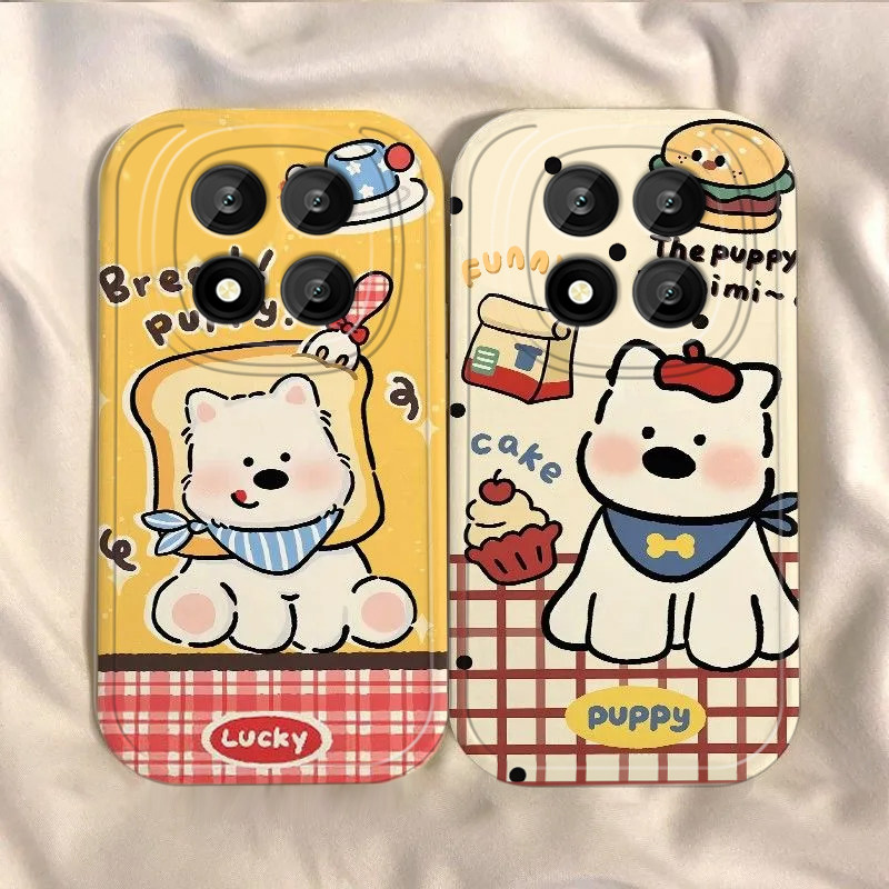 适用红米Note15Pro手机壳RedmiNote15Pro+小米新款吐司汉堡保护套Redmi硅胶5G全包防摔por十男女noto加155G软