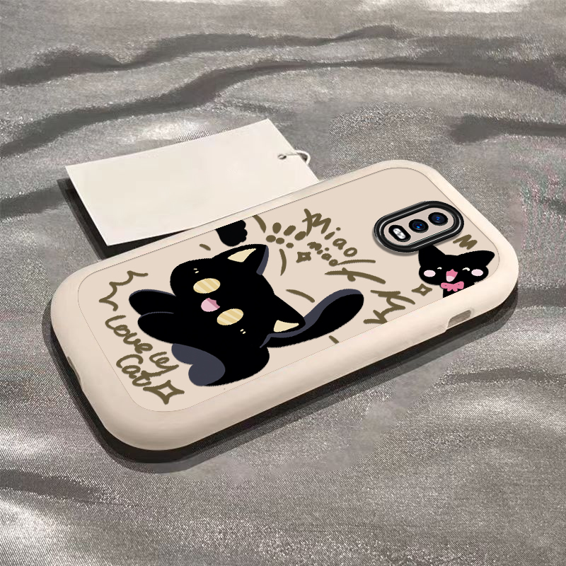 适用oppoR17手机壳r17新款硅胶OPPO套oppr全包oopor防摔0pp0opp0ppor泡芙壳惊吓黑猫opr软ppor网红男opop女软