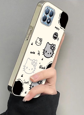 适用oppoReno4se手机壳reno4es硅胶oppo全包opρo防摔新款猫爪kt猫女por套0pp0潮oppreno男opreno钢化膜rone