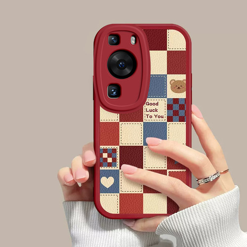 华为P60手机壳P60pro新款P60Art红色硅胶保护套全包防摔proart男女p6o系列荣耀p高级感por外壳pr0软6opro适用